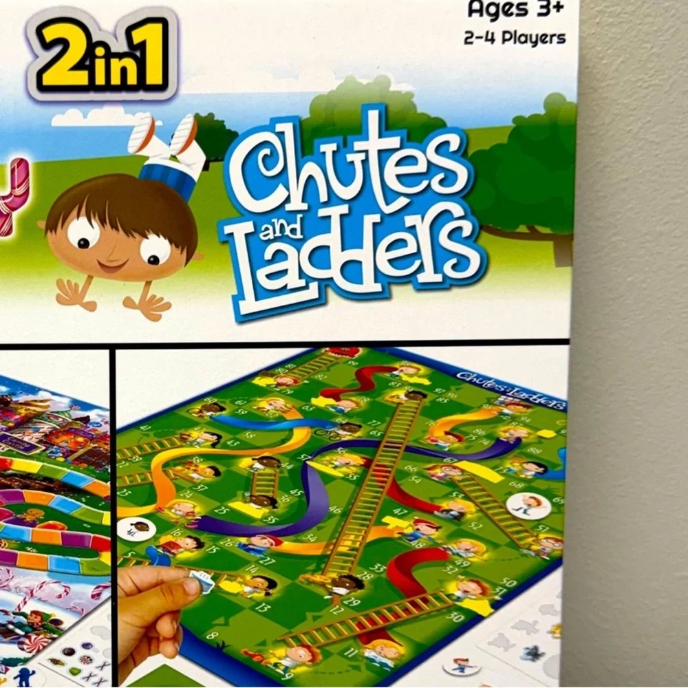 3 for $15 SALE Target Colorforms 2-in-1 Candy Land & Chutes and Ladders Game Set